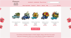 Desktop Screenshot of flowerswithamor.com